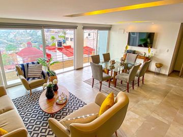 Departamento con jardín, alberca, terraza, pet friendly en venta Querétaro.
