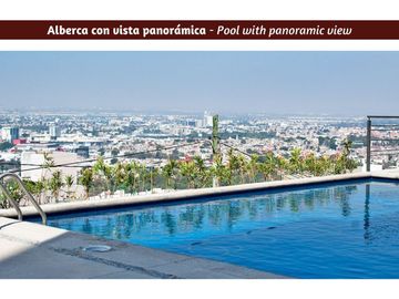 Departamento con jardín, alberca, terraza, pet friendly en venta Querétaro.