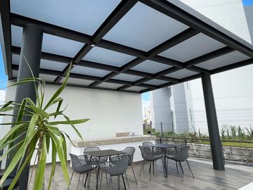 Departamento con jardín, alberca, terraza, pet friendly en venta Querétaro.
