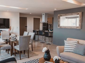 Departamento con jardín, alberca, terraza, pet friendly en venta Querétaro.