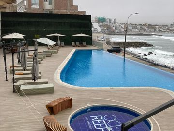 Vendo Triplex de 168m2 - Condominio Ocean Reef - San Bartolo -3 Dorm. Terraza, Piscina,2 Cocheras, 1 depósito
