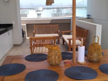 Vendo Triplex de 168m2 - Condominio Ocean Reef - San Bartolo -3 Dorm. Terraza, Piscina,2 Cocheras, 1 depósito