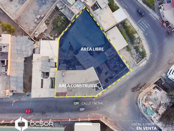 Vendo Local con 35 metros de frente en calle Tacna unas cuadras de Plaza de Armas de Ica!
