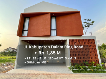 Rumah Baru Dalam Cluster di JL Godean Dalam Ring Road Dekat Kampus STPN