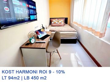 Dijual Rumah Kost ROI 10% di Ring 1 Harmoni, Jakarta Pusat