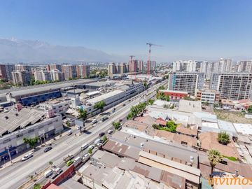 1 Dormitorio + 1 Baño en Santiago Centro, Metro Irarrázaval.