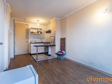 1 Dormitorio + 1 Baño en Santiago Centro, Metro Irarrázaval.