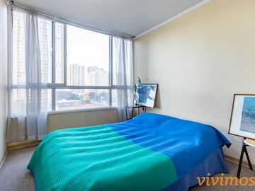 1 Dormitorio + 1 Baño en Santiago Centro, Metro Irarrázaval.