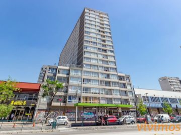 1 Dormitorio + 1 Baño en Santiago Centro, Metro Irarrázaval.