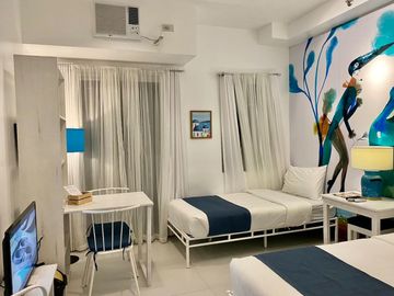 Affordable Condotel Studio Unit with Spacious Balcony For Sale in La Bella Boutique Hotel, Tagaytay