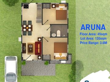 2-Bedroom House and Lot in Amoa Subdivision, Compostela, Cebu City
