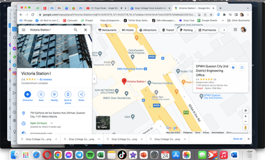 1 BEDROOM CONDO CONNECTED IN GMA MRT STATION MAY SECOND FLOOR