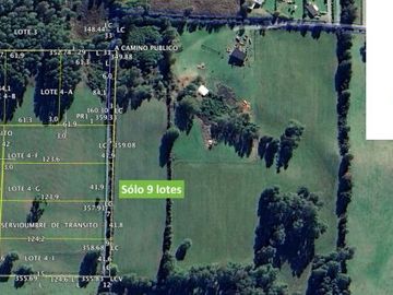 Villarrica Lefun parcelas de 5.000m2 disponibles a 1.000 metros segunda faja COD.VTAP132