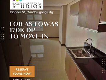 RENT TO OWN CONDO IN MANDALUYONG PAYABLE IN 10 YRS | GATEWAY REGENCY STUDIOS | WALKING DISTANCE TO BONI MRT | STUDIO TYPE