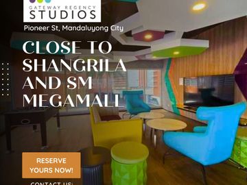 RENT TO OWN CONDO IN MANDALUYONG PAYABLE IN 10 YRS | GATEWAY REGENCY STUDIOS | WALKING DISTANCE TO BONI MRT | STUDIO TYPE