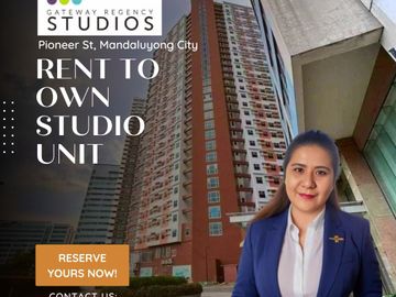 RENT TO OWN CONDO IN MANDALUYONG PAYABLE IN 10 YRS | GATEWAY REGENCY STUDIOS | WALKING DISTANCE TO BONI MRT | STUDIO TYPE