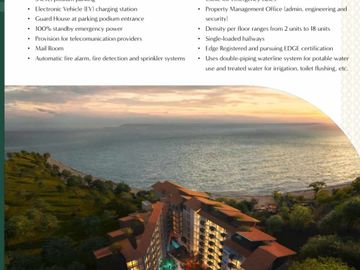 Condo for sale at The Residences at Terrazas de Punta Fuego Nasugbu Batangas