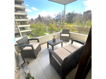 Venta Depto Providencia Pocuro 3D-3B-2E Vista Despejada.