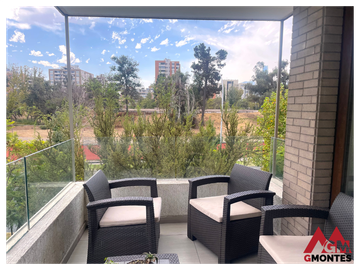 Venta Depto Providencia Pocuro 3D-3B-2E Vista Despejada.