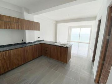 Departamento Vista al Mar, elevador, alberca, gym, vigilancia, 2 recamaras, 2 baños, Boca del Rio Ver
