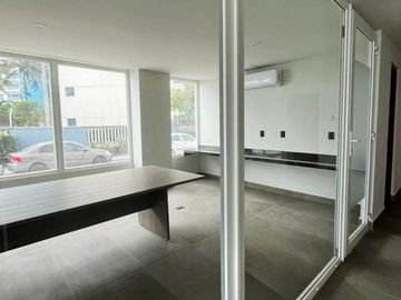 Departamento Vista al Mar, elevador, alberca, gym, vigilancia, 2 recamaras, 2 baños, Boca del Rio Ver