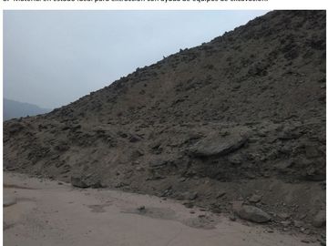 REMATO CONSECION MINERA NO METALICA EN CHILCA . LEGALMENTE EN REGLA