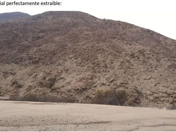 REMATO CONSECION MINERA NO METALICA EN CHILCA . LEGALMENTE EN REGLA