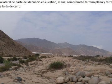 REMATO CONSECION MINERA NO METALICA EN CHILCA . LEGALMENTE EN REGLA