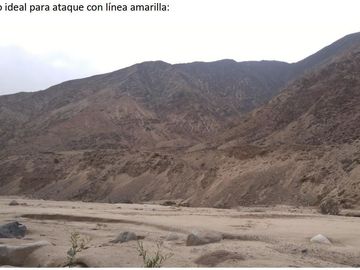 REMATO CONSECION MINERA NO METALICA EN CHILCA . LEGALMENTE EN REGLA
