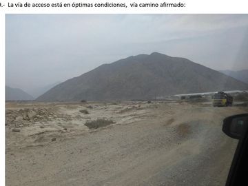 REMATO CONSECION MINERA NO METALICA EN CHILCA . LEGALMENTE EN REGLA