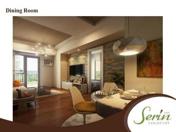 Condo for Sale Studio Unit in Serin East Tagaytay Tower 3