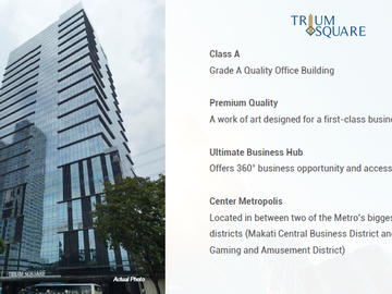 Office Space for Rent/Sale in Trium Square, Pasay City