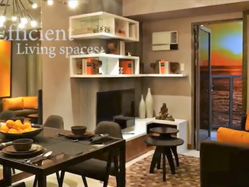 FOR SALE:  RFO 40 sqm 1BR Condo Unit With Balcony along Roxas Boulevard at The Radiance Manila Bay