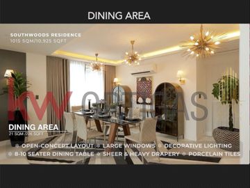 Instagrammable New House with Covered Pool for Sale in Manila Southwoods, Carmona, Cavite