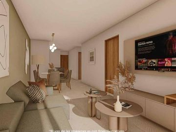 Departamento Pre Venta 2 recamaras, 2 baños, conjunto alberca, cerca playa Mocambo Boca del Rio Ver.