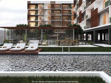 Departamento Pre Venta 2 recamaras, 2 baños, conjunto alberca, cerca playa Mocambo Boca del Rio Ver.