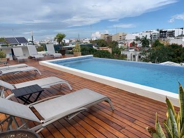 Estudio en renta en Playa del Carmen Centro