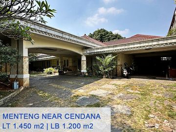 Rumah Lama Dijual Dekat Jl Cendana & Suwiryo Menteng Jakpus