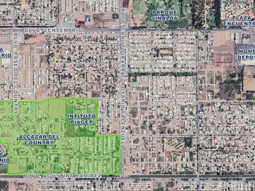 CASA VENTA Privada Alcazar del Country Sección Castilla, Los Mochis 4 Recs, Alberca, Terraza