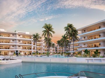 Nuevos departamentos super exclusivos en la marina de Puerto Aventuras