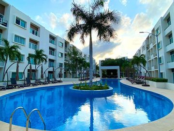 Exclusivo Departamento en Venta en Residencial Long Island Cancún – Con Balcón Privado y Seguridad 24/7