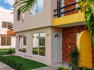 Casa con 3 Recamaras, alberca en Condominio en Emiliano Zapata Morelos
