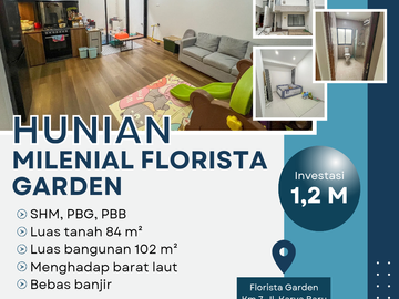 Townhouse Baru Bernuansa Staycation di Kota Palembang Dekat LRT Punti Kayu, JM Sukarami