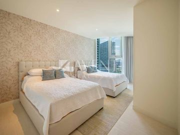 Departamento amueblado en venta en Sls Beach Residences en Cancún, Quintana Roo.