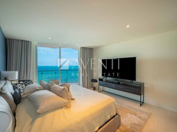 Departamento amueblado en venta en Sls Beach Residences en Cancún, Quintana Roo.