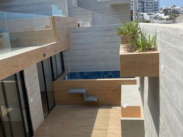 EN VENTA DEPARTAMENTO ESTRENO CON HERMOSA TERRAZA EN PLAYA SEÑORITAS PUNTA HERMOSA