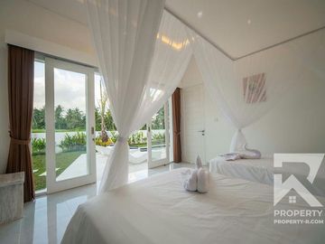 Modern 3 Bedroom Villa with Ricefield View in Ubud Bali for Sale Leasehold