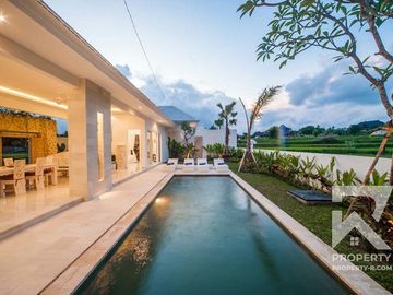 Modern 3 Bedroom Villa with Ricefield View in Ubud Bali for Sale Leasehold
