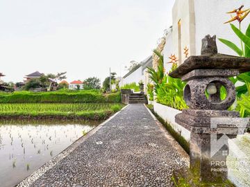 Modern 3 Bedroom Villa with Ricefield View in Ubud Bali for Sale Leasehold