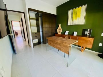 Departamento en campo de golf Paraiso country club con 4 habitaciones excelentes vistas Cuernavaca